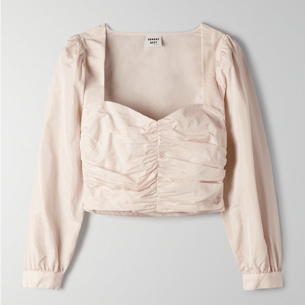 Sunday Best Cream Blouse